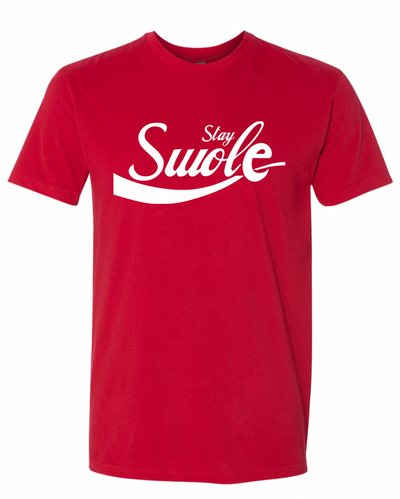 Stay Swole Logo Shirt ( Red )